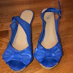 Blue wedges